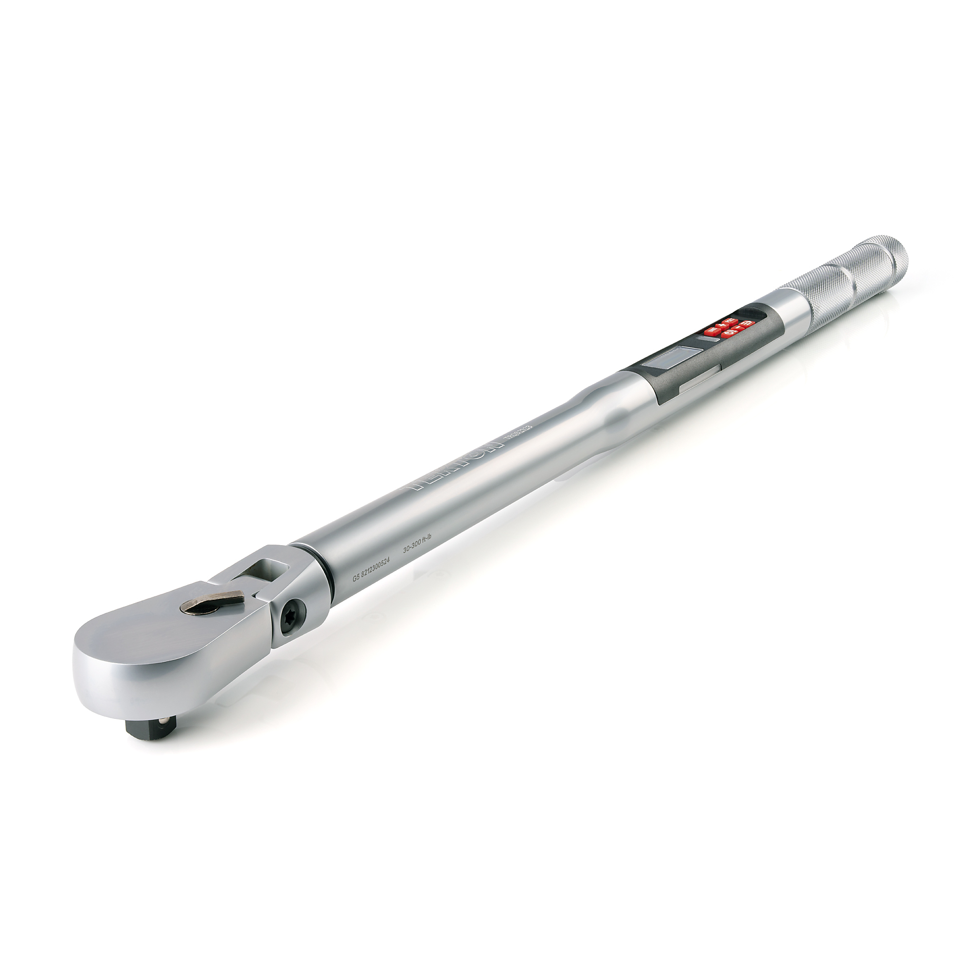 TEKTON 1/2 Inch Drive 90-Tooth Flex Head Dual-Direction Electronic Torque Wrench (30 - 300 ft-lb) | TRQ82123